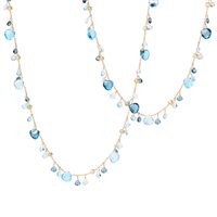 Halskette Marco Bicego Dame Paradise in Gelbgold Topazio CB2585-TP01 - CB2585-TP01
